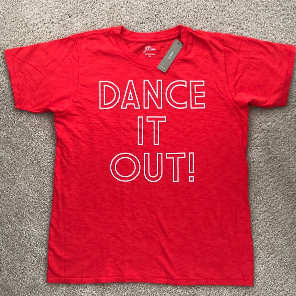 J. Crew Dance It Out Tee